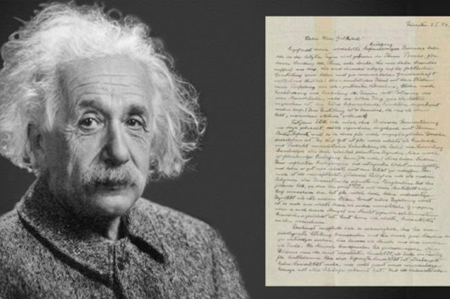 Esto dice la carta de Einstein en la que niega la existencia de Dios