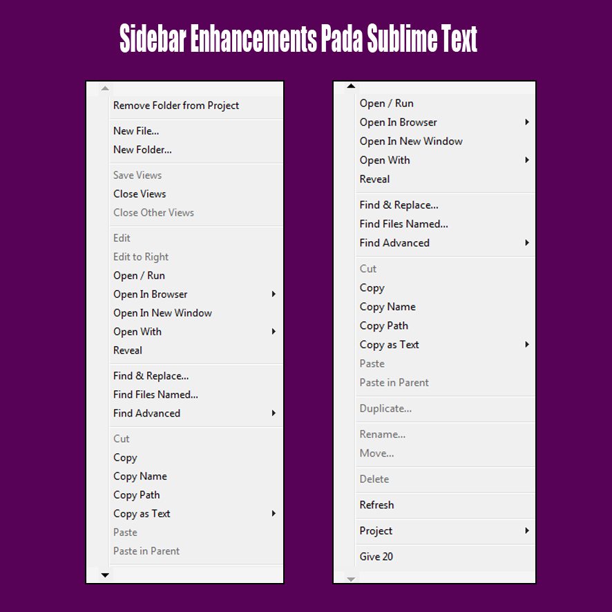 Plugin Sidebar & Alignment Pada Sublime Text Digitaladies Room