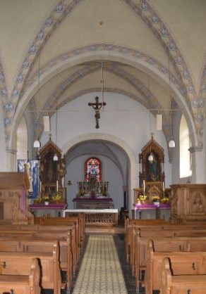 Romaanse kunst & architectuur Sankt Johann Baptistkirche te Niedermerz