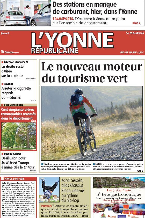 randonnee vtt yonne 2017