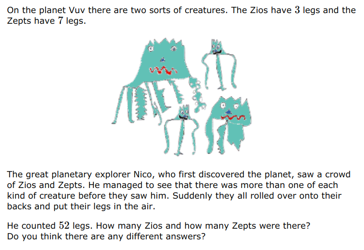 K5 Math Burlington Day 51 How many arms? How many legs?