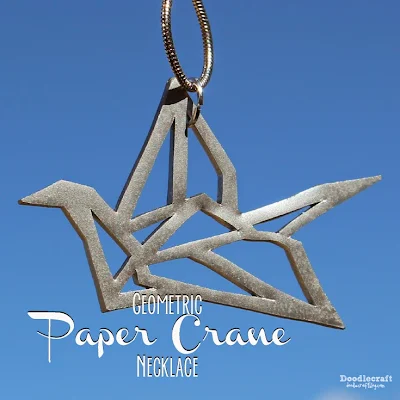 http://www.doodlecraftblog.com/2015/05/geometric-paper-crane-necklace.html