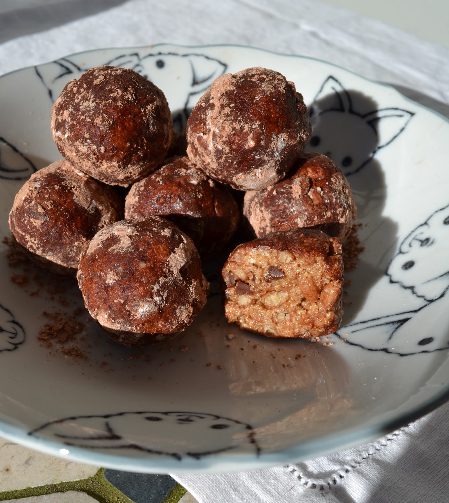 Crispy AlmondButter Power Balls A nutritious and delicious snack