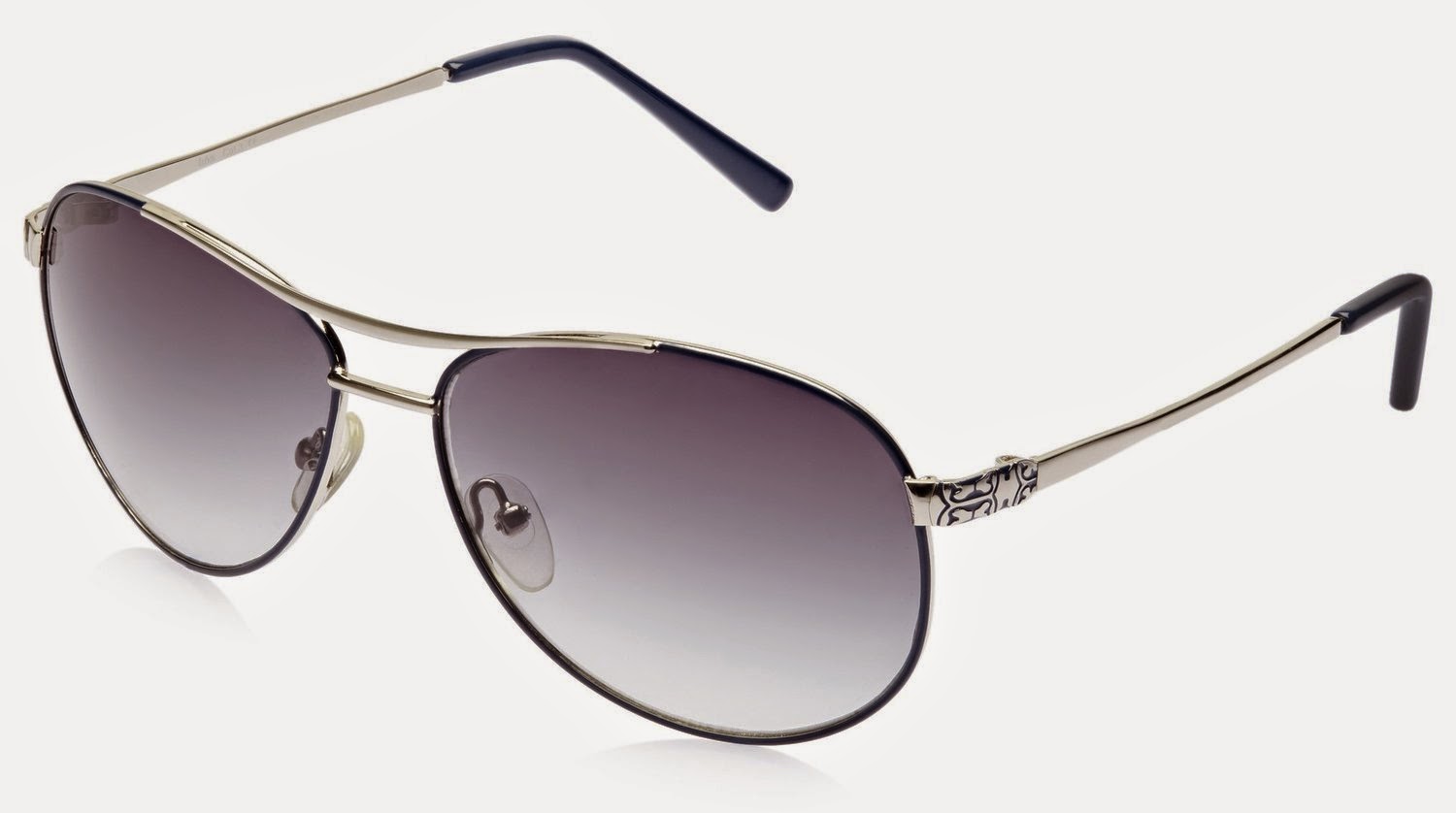 Lee Cooper Aviator Sunglasses (Silver and Blue) (LC-6136|C2|Free Size)