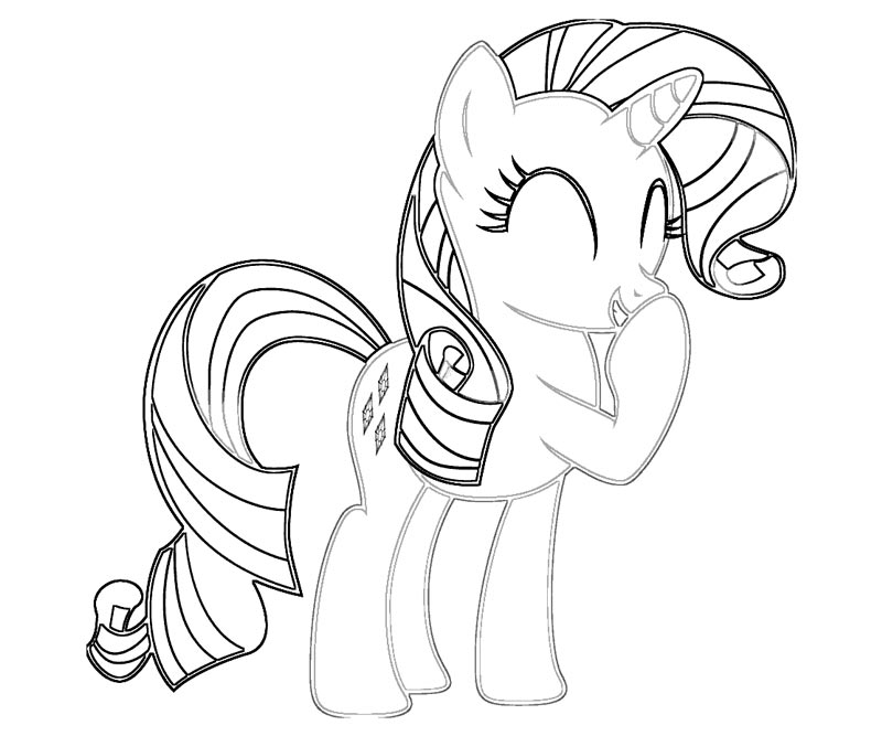 young rarity coloring pages - photo #27