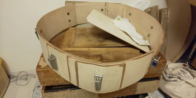 自作ティンパニ フレームドラムの製作