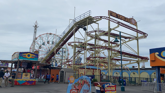 The Tickler Spinning Roller Coaster Luna Park Coney Island