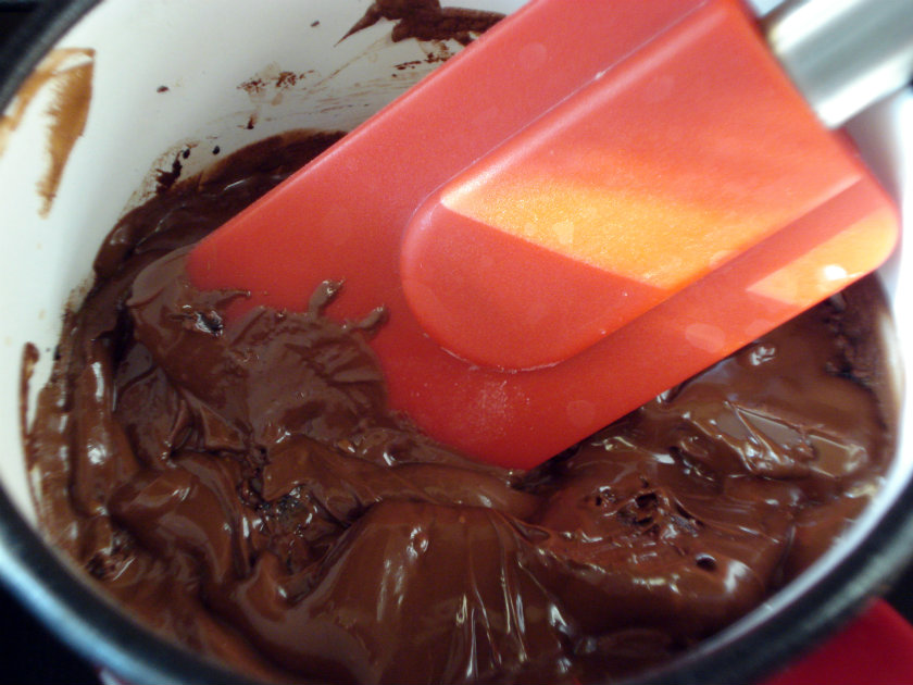 melting chocolate