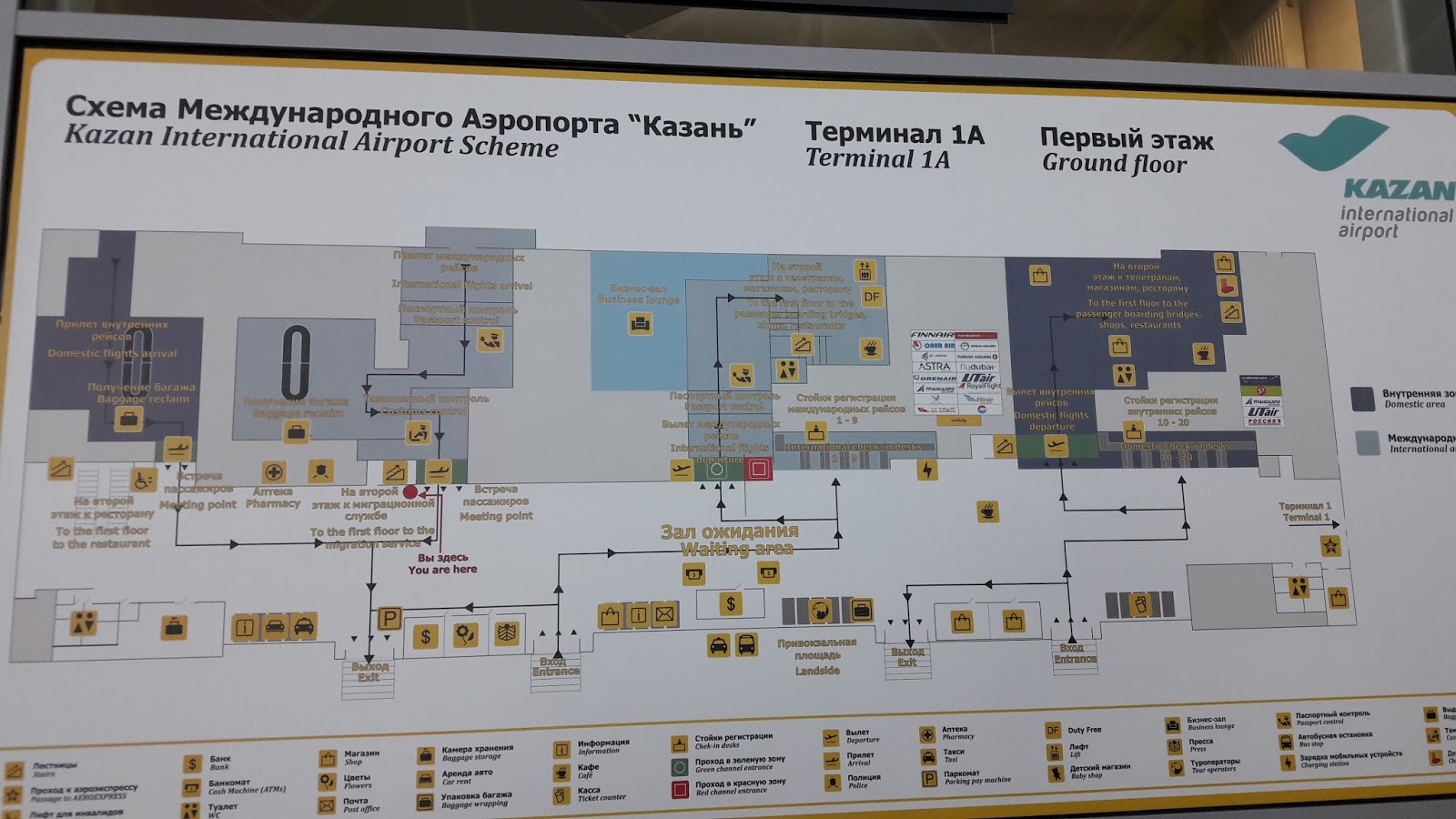 Аэропорт казань схема аэропорта