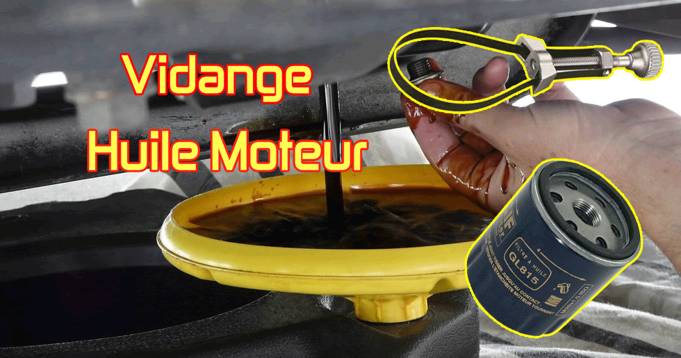 Comment faire le vidange huile moteur et contrôler les niveaux ?