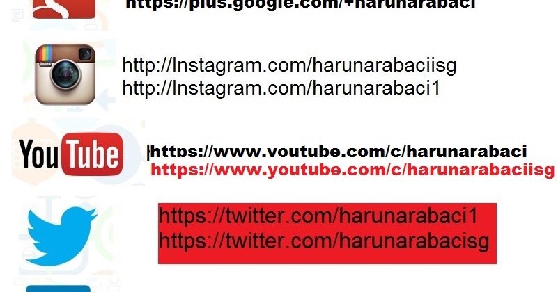 Harun ARABACI TWİTTER HESAPLARI (TIKLA TAKİP ET)&hellip;&hellip;