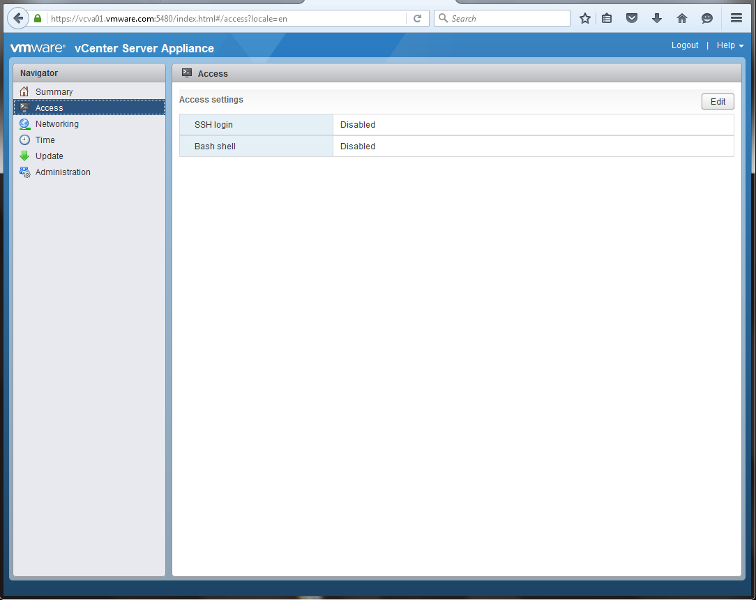 Just one more esxi-guy: vCenter Appliance Port 5480 is back in U1