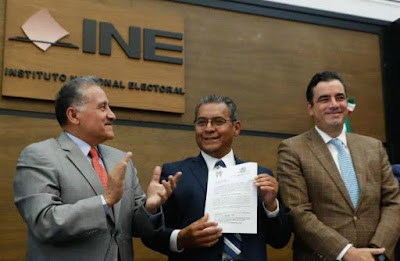 Registra PRI a Alberto Jiménez Merino como candidato a gobernador de Puebla