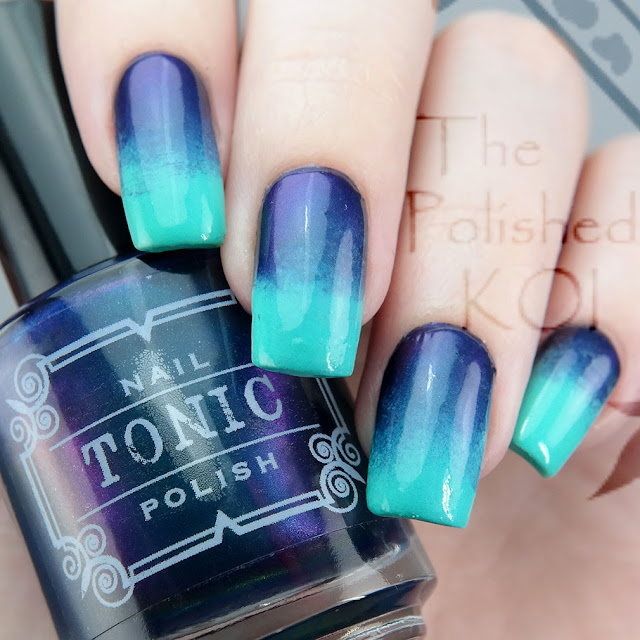 Tonic Polish Dragons at Dust ombre