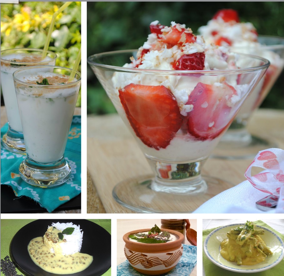 New Potato Salad with a Yoghurt and Coriander dressing. simply.food