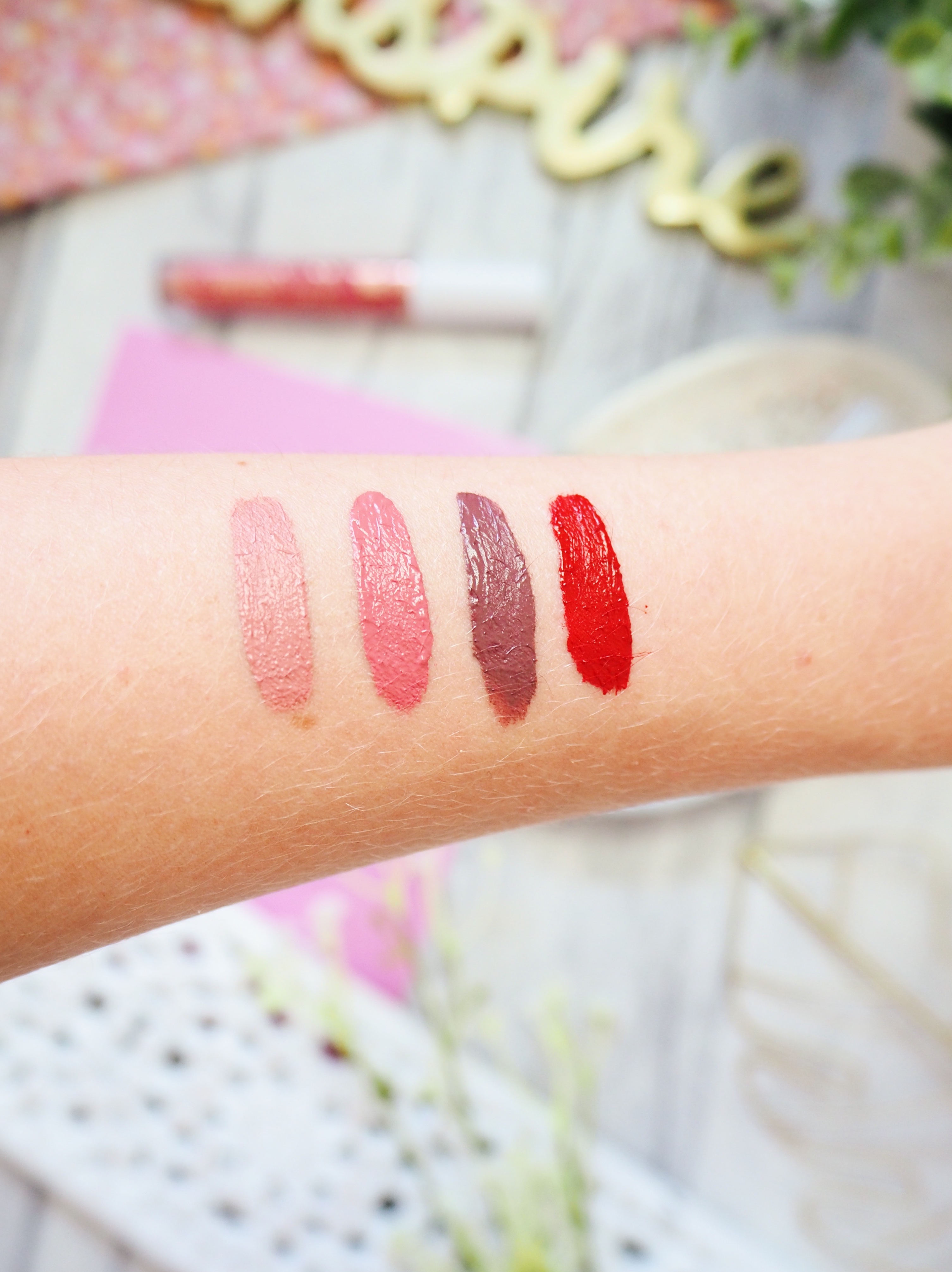 Flower Beauty Liquid Lipsticks — daisy bradbury