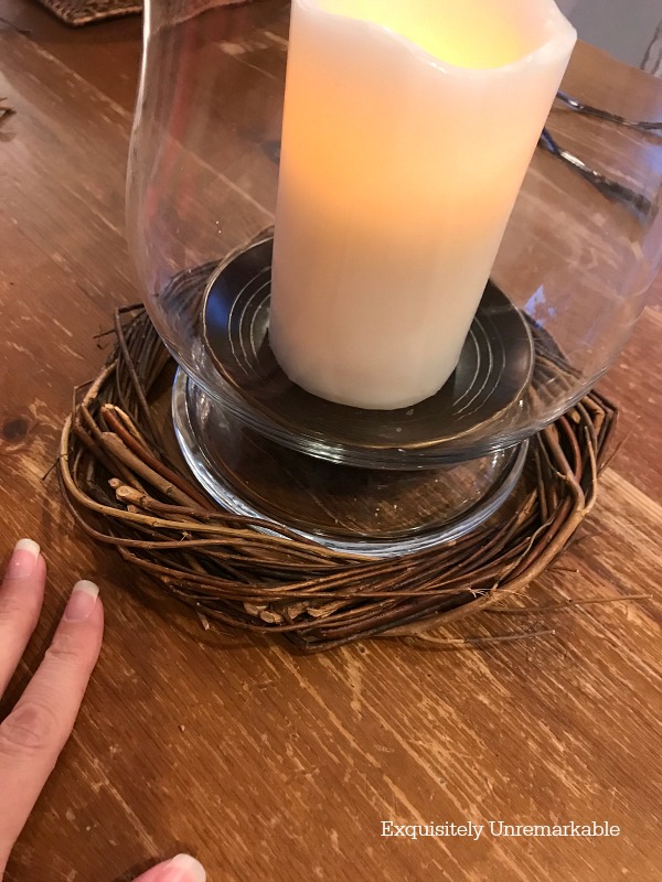 DIY Apple Candle Ring Exquisitely Unremarkable