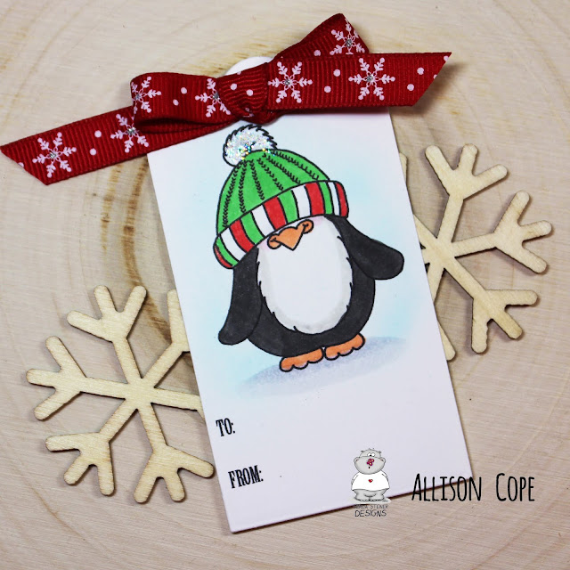 Holiday Tags by Allison Cope featuring the Gerda Steiner Design "Digital Stamp Bundles"