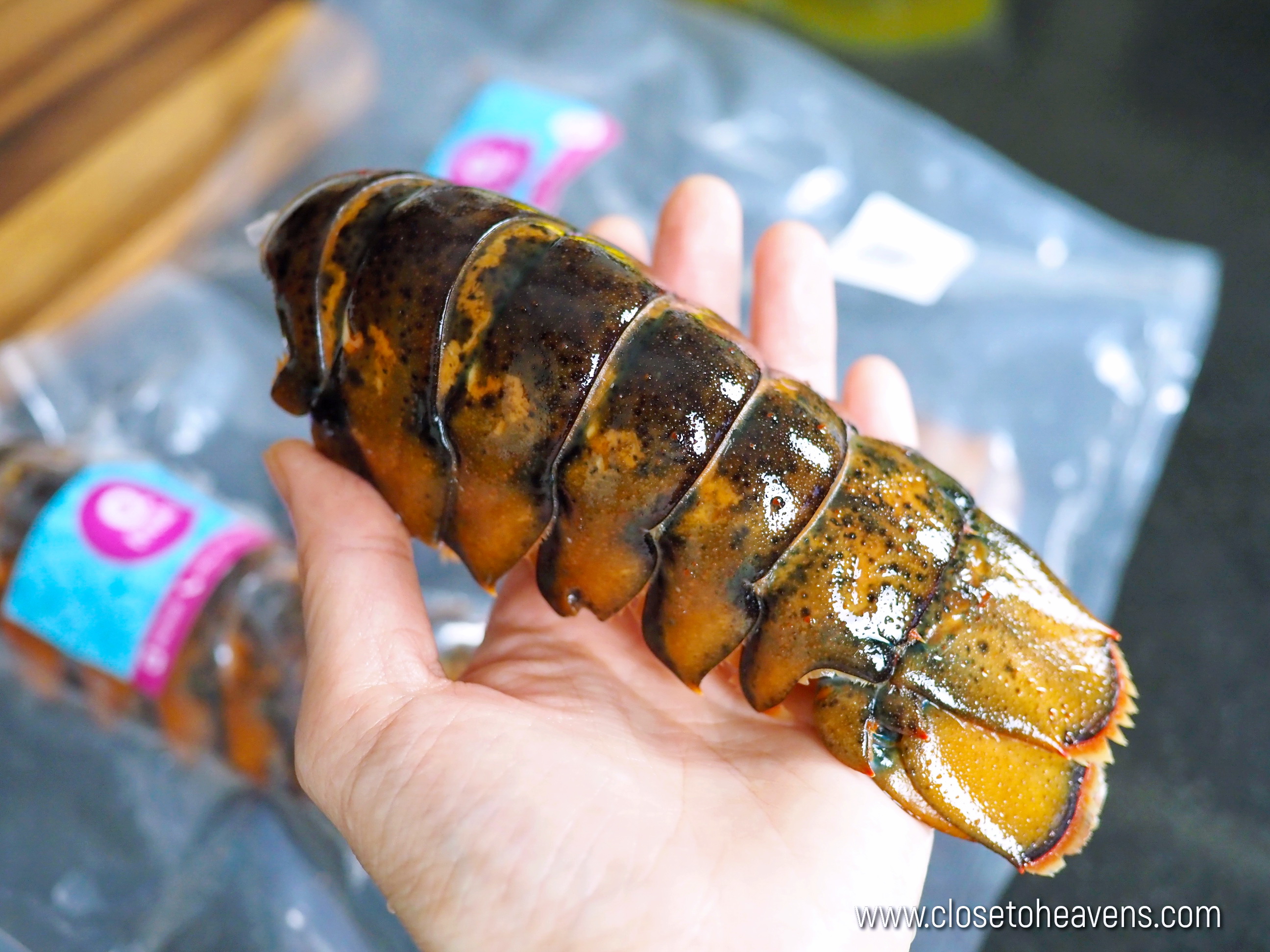 How to butterfly a lobster tail