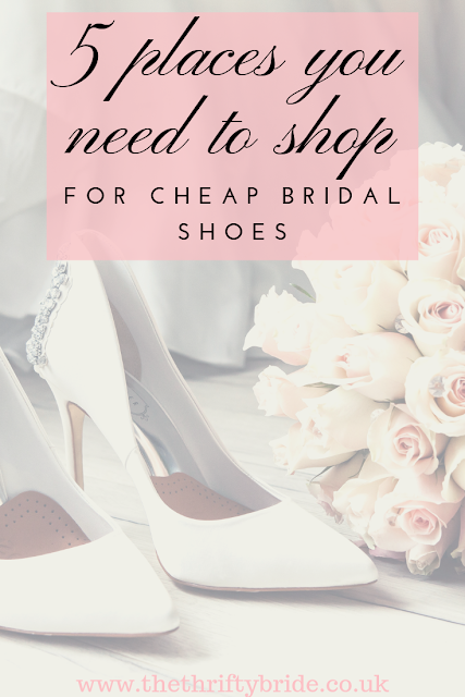 5 places you need to shop for cheap bridal shoes | The Thrifty Bride