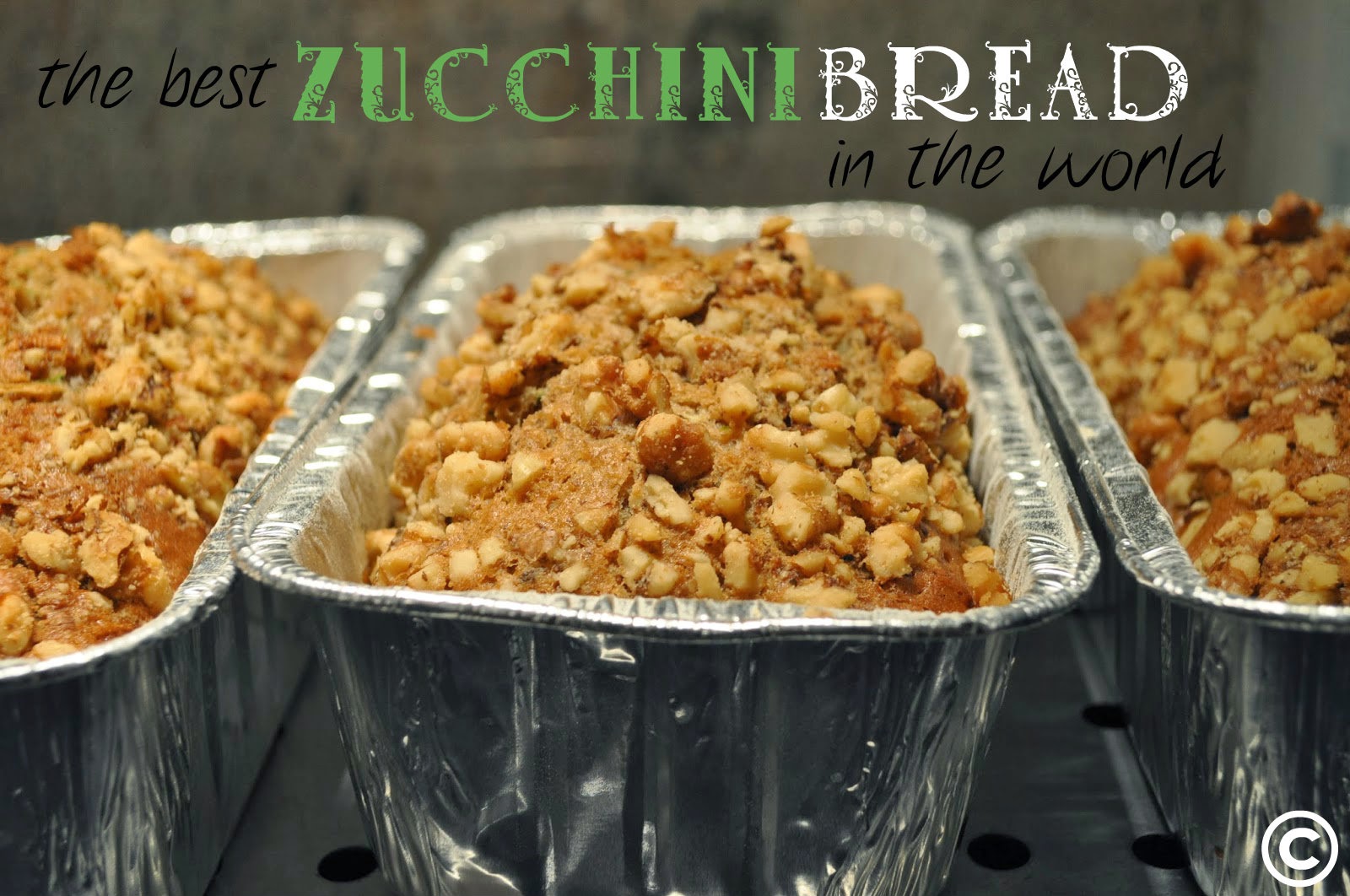 the best zucchini bread that's in the world Chow Creations
