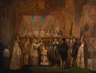 Cerimonia de coroação de D. Pedro II