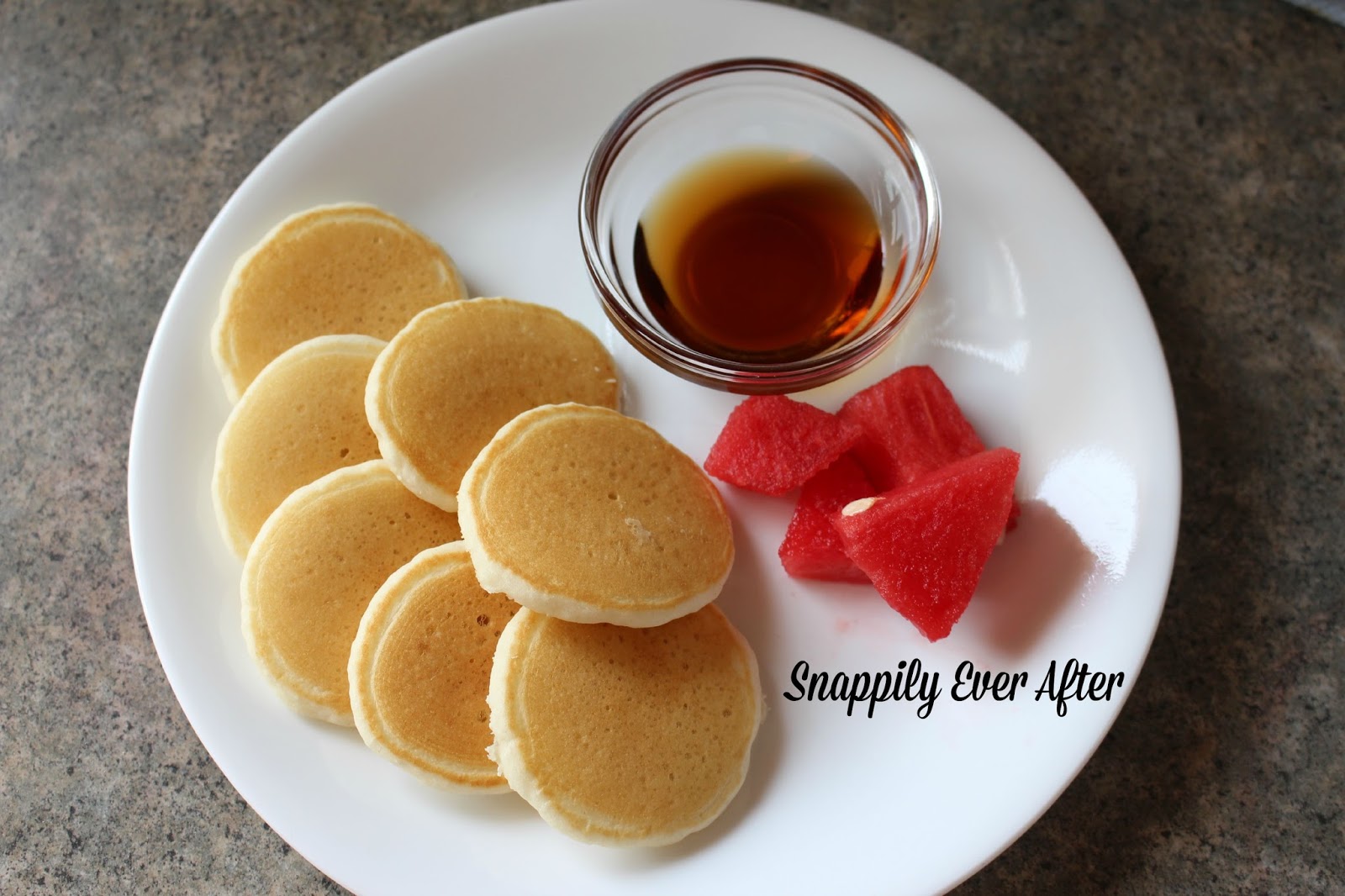 Snappily Ever After Dipping Pancakes