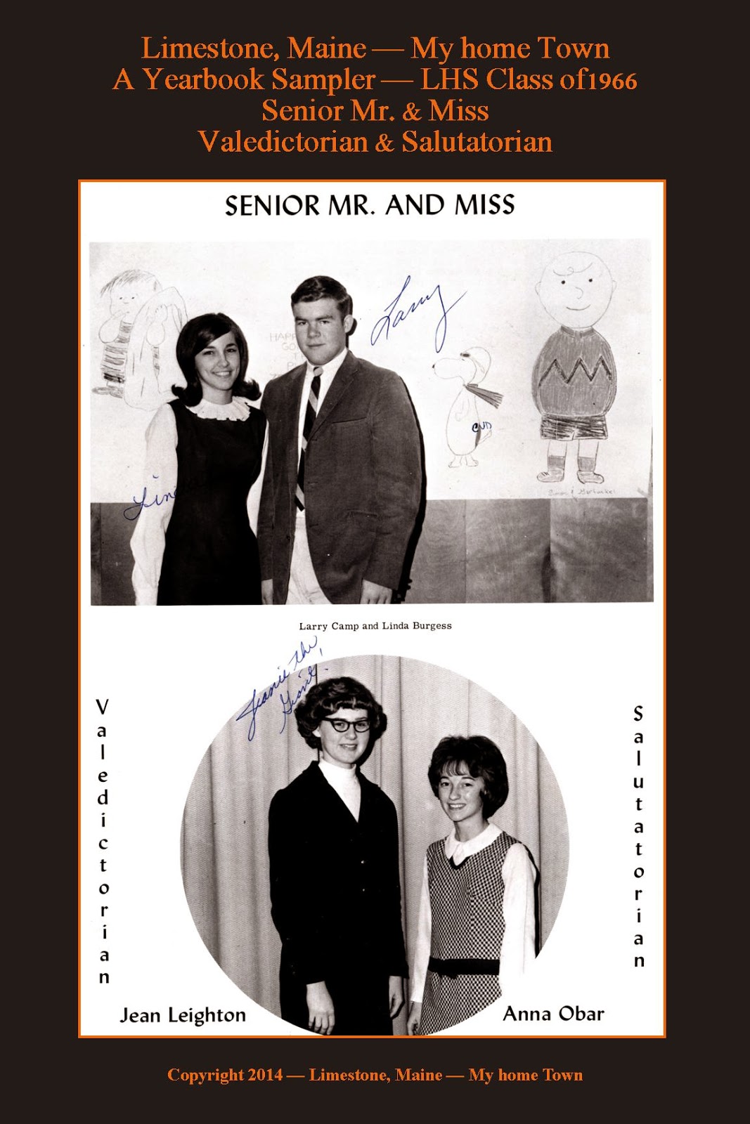 Limestone, Maine My Home Town Limestone High School Class of 1966