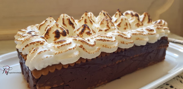 Tarta de galletas con chocolate Tarta de galletas con chocolate