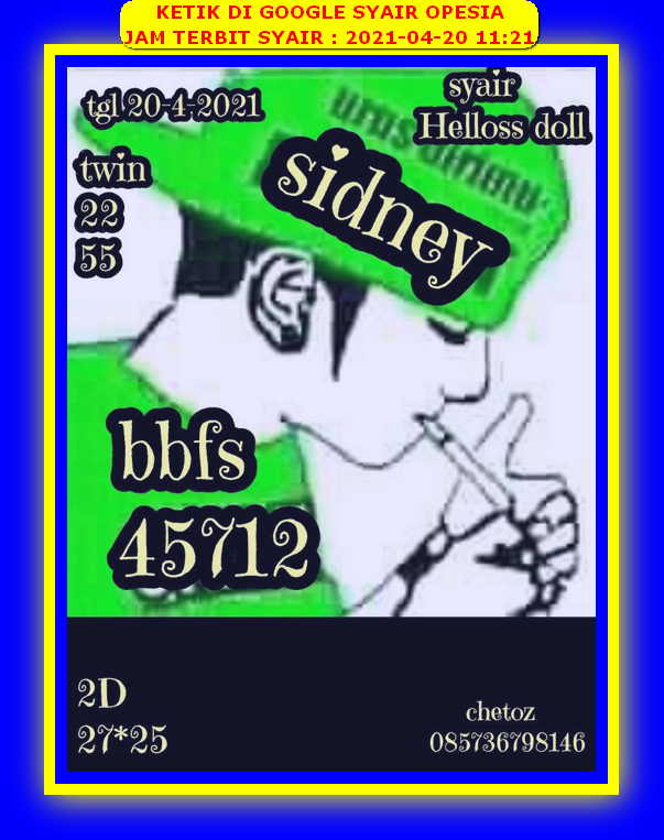 PREDIKSI togel sydney