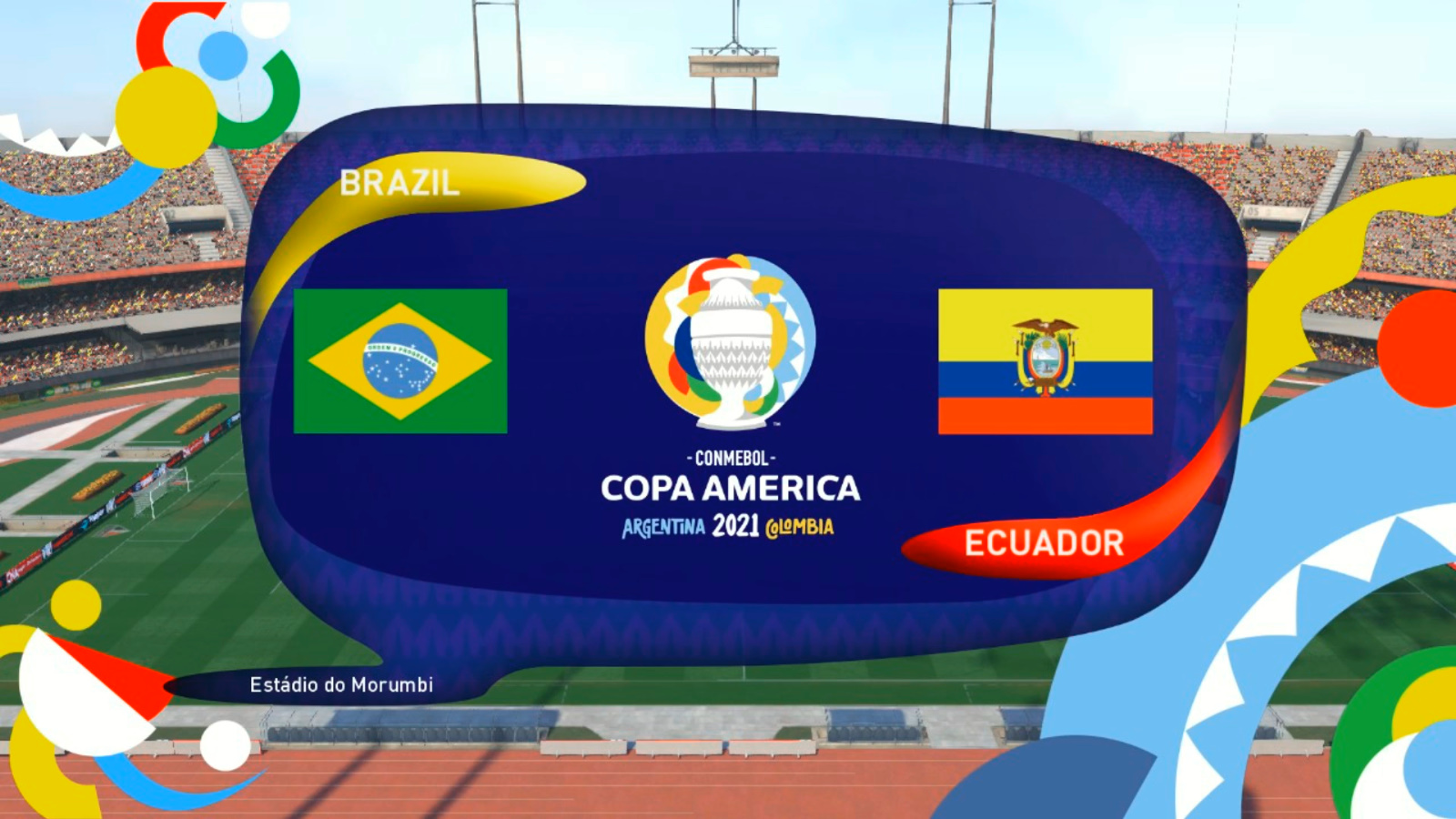 NEW COPA AMERICA 2021 SCOREBOARD FOR PES 2017 DRIVE BALL SOCCER