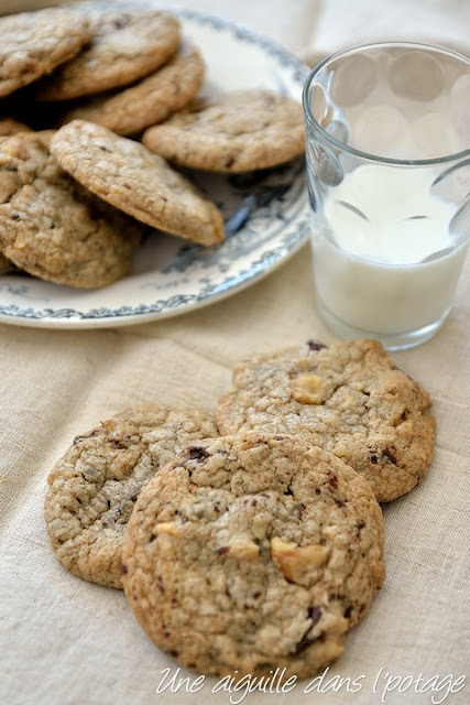 Cookies à l'ancienne ( Oatmeal cookies inspirés de Laura Todd)