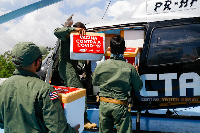 De acordo com o ‘vacinômetro’ divulgado pelo Consórcio de Veículos de Imprensa, o Maranhão já ocupa a 13ª colocação entre os estados brasileiros que mais aplicaram pelo menos a primeira dose de imunizantes contra o coronavírus.