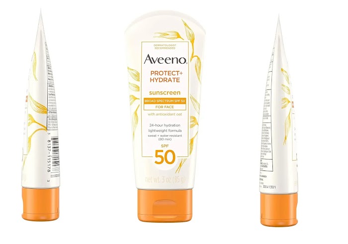 Aveeno sunscreen spf 50 Protect + Hydrate review