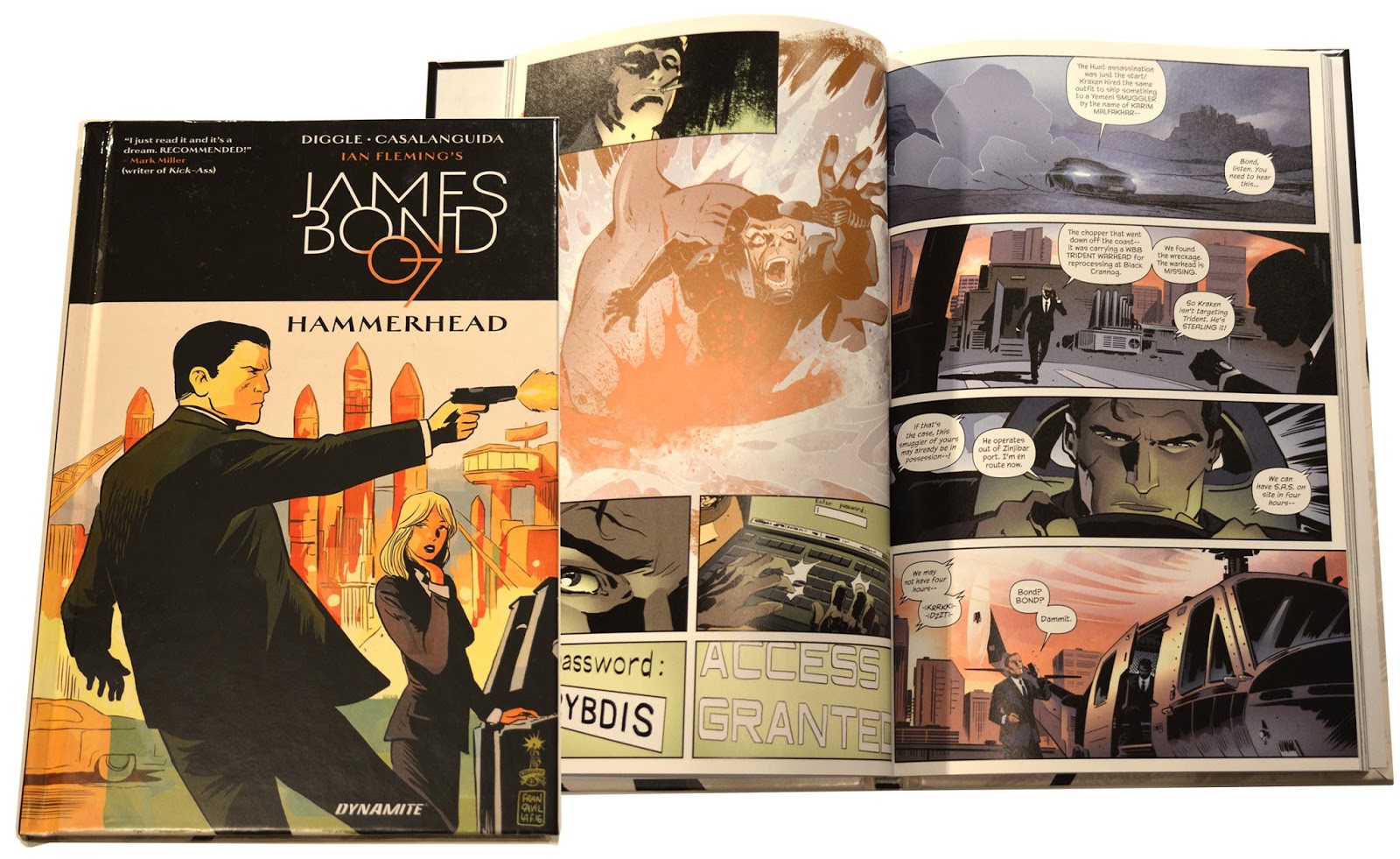 Illustrated 007 The Art of James Bond Hammerhead