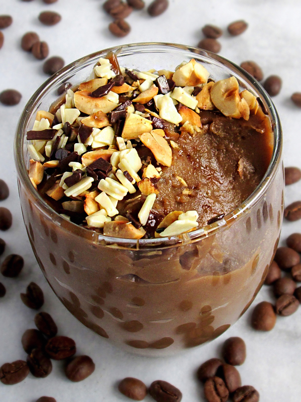 Tina Vesić: CHOCOLATE HAZELNUT CAPPUCCINO PUDDING