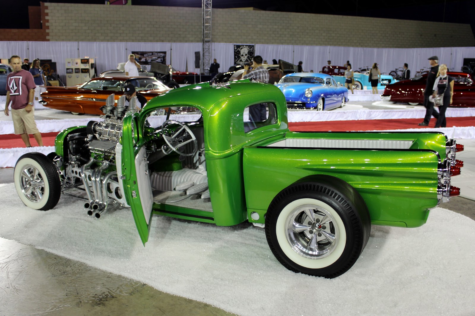 Covering Classic Cars Ink & Iron Car Show 2013 at the Queen Mary