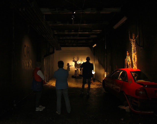 Indoor Murals and Installations By David Choe, Martin Whatson, DALeast, Ernest Zacharevic, M-City... For Nuart 2013.