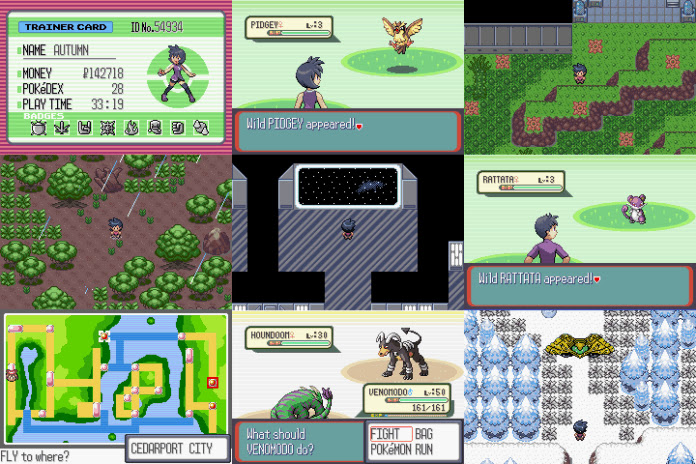 Pokemon Giratina Strikes Back Rom Screenshots