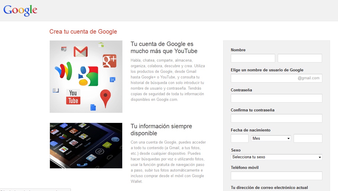 Sistemas Operativos de Red: COMO CREAR UNA CUENTA EN YOUTUBE