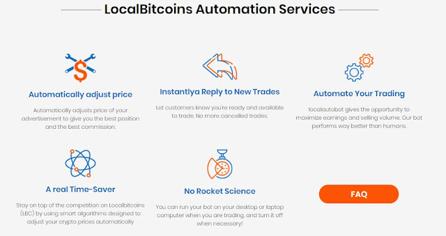 Localbitcoins trading bot | Ethereum | Bitcoin | P2P Network | Python | Blockchain | Freelancer