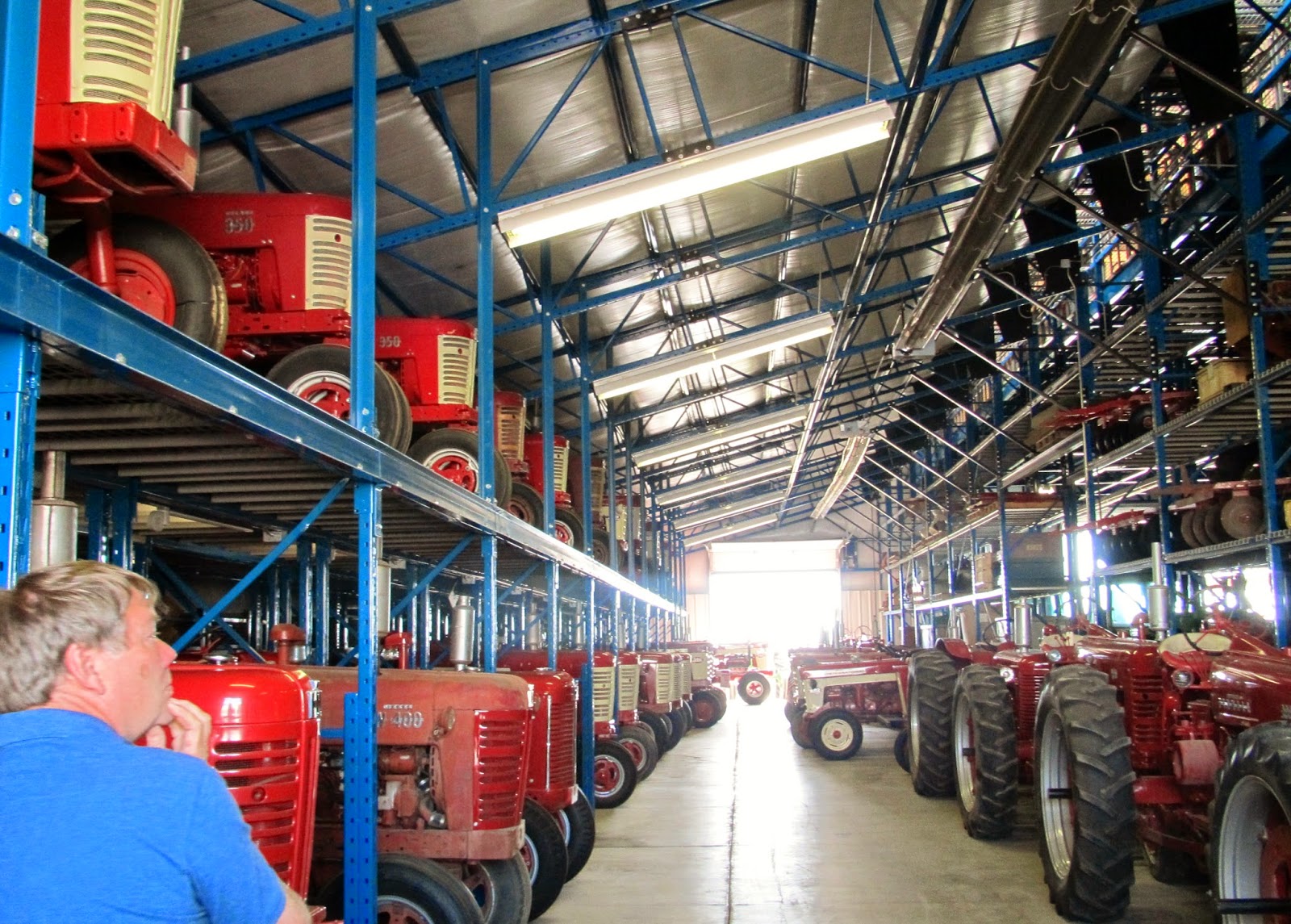 JUST ME The Kinzenbaw tractor collection The grand finale of our Iowa