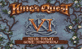 King's Quest VI DOS title