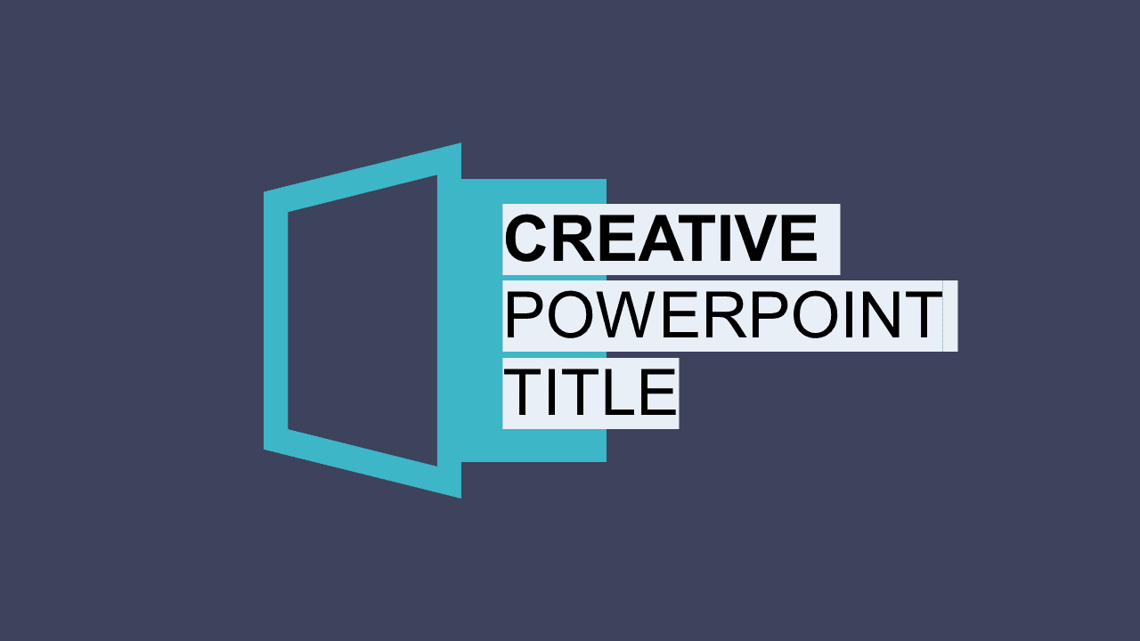 Simple Book Cover PowerPoint Templates PowerPoint Free