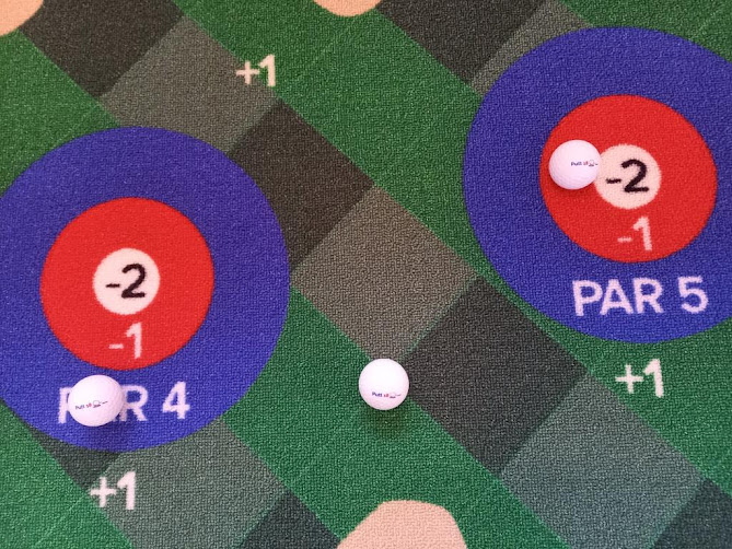 Putt18 Golf Putting Game Mat