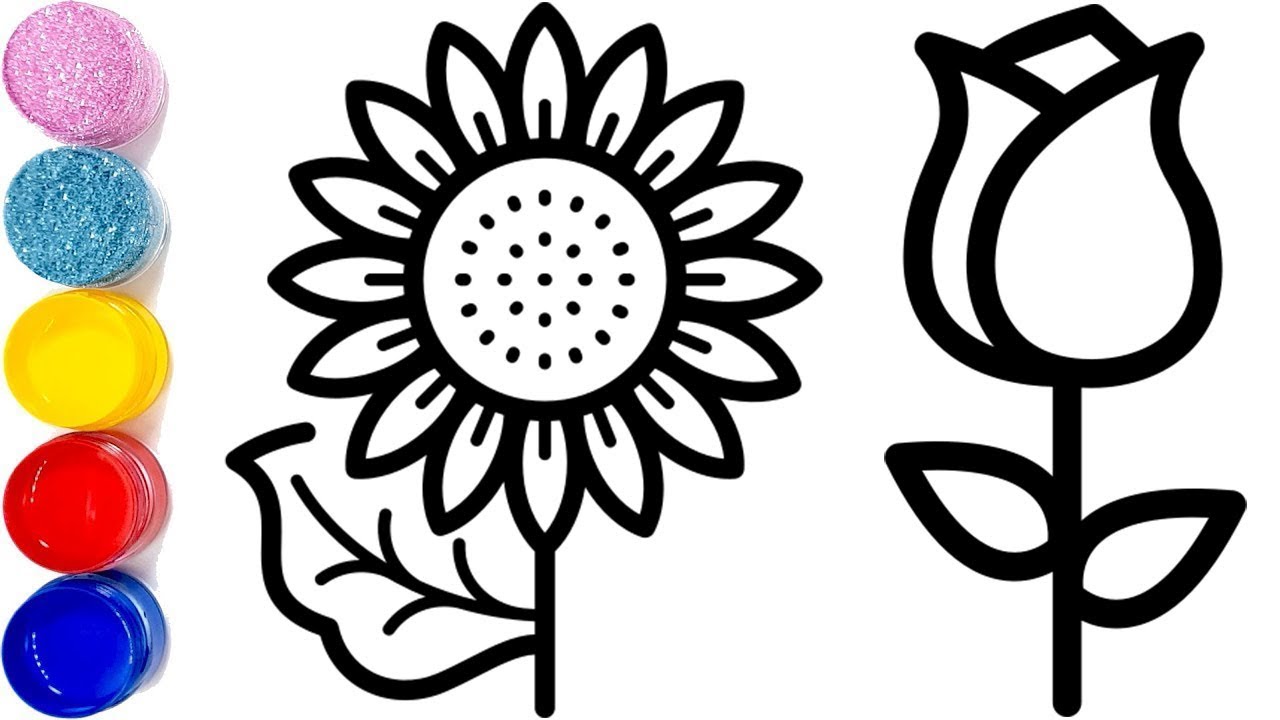 Flowers Drawing Easy For Kids How to Draw A Flower Easy