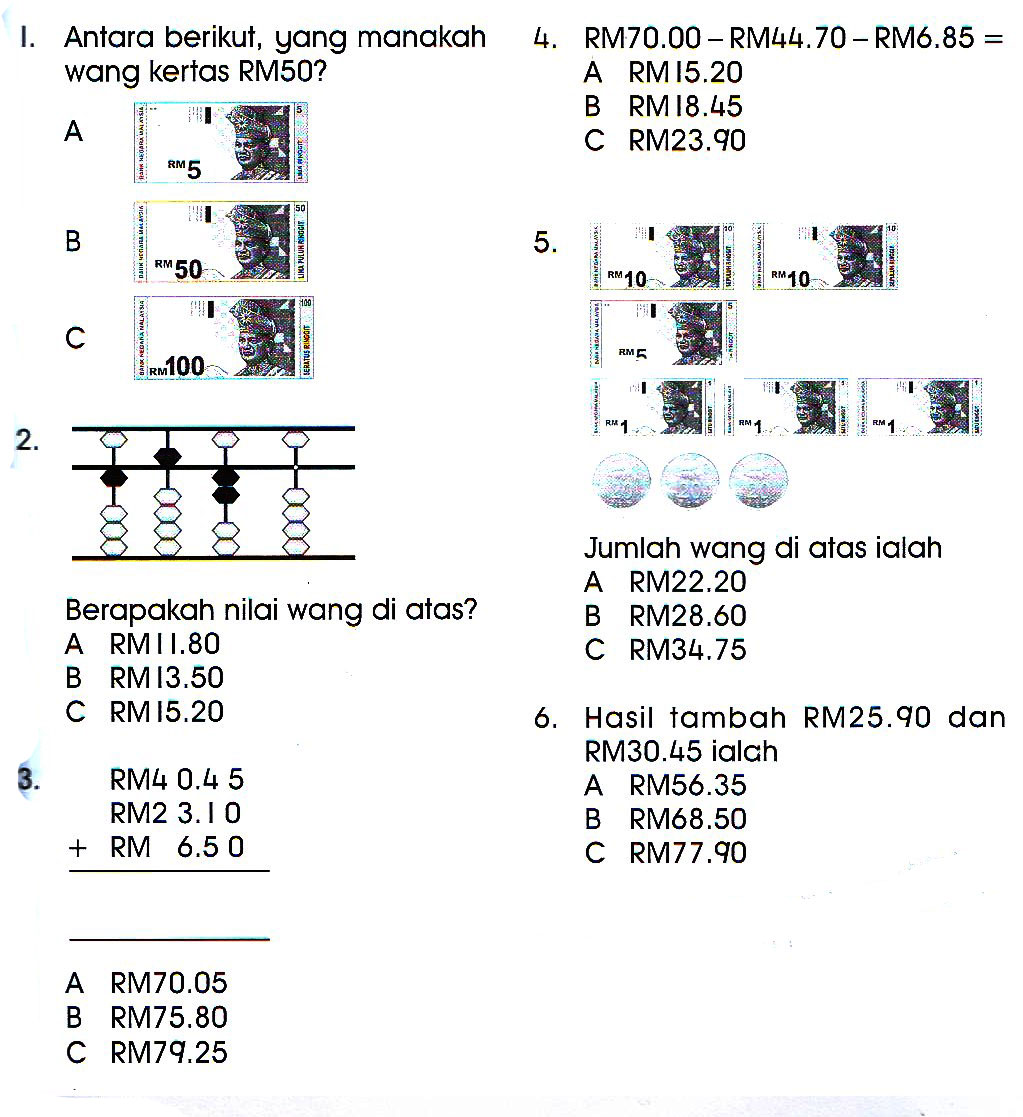 dunia matematik Wang