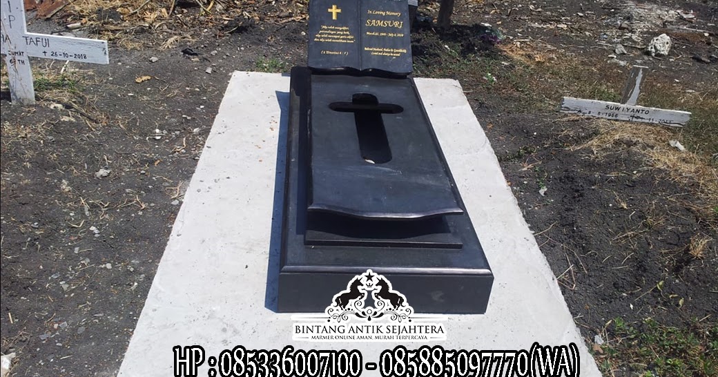 Sentral Marmer Tulungagung Model Kuburan Kristen Terbaru, Makam Granit