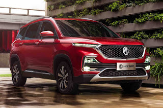 MG Hector (2019) Front Side MG Hector (2019) Front Side