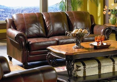 Princeton Tri-Tone Burgundy Leather Sofa Loveseat & Recliner Chair Set Princeton Tri-Tone Burgundy Leather Sofa Loveseat & Recliner Chair Set